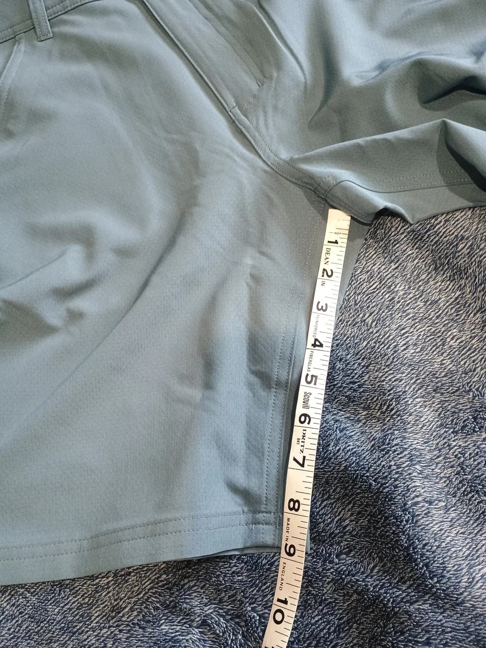 Men's Light Teal Performance Shorts